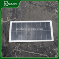 Painel solar flexível de vidro de 50W